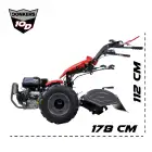 Motocultivador Donker´s 10D Diesel Yarmax A.E. c/Fresa c/Travão disco 